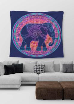 Filli Mandala Duvar Örtüsü-  (MN18)