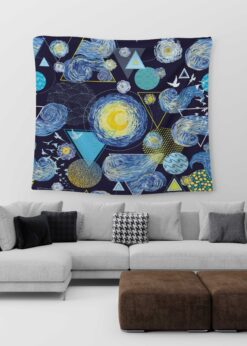 Van Goghun Dünyası Duvar Örtüsü - (MN2)