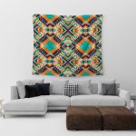 Kare Mandala Duvar Örtüsü - (MN24)