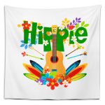 Hippie Duvar Örtüsü 150x130cm - FP127
