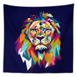 Lion Duvar Örtüsü 150x130cm - FP131