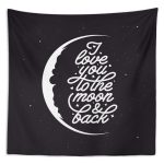 Love Moon Duvar Örtüsü 150x130cm - FP132