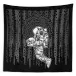 Space Man Duvar Örtüsü 150x150cm - FP153