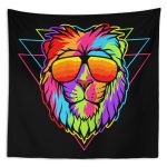 Star Lion Duvar Örtüsü 150x130cm - FP154