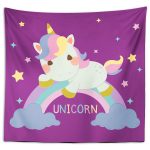 Unicorn Duvar Örtüsü 150x130cm - FP195
