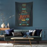Stout Beer Duvar Örtüsü 100x150cm - FP01
