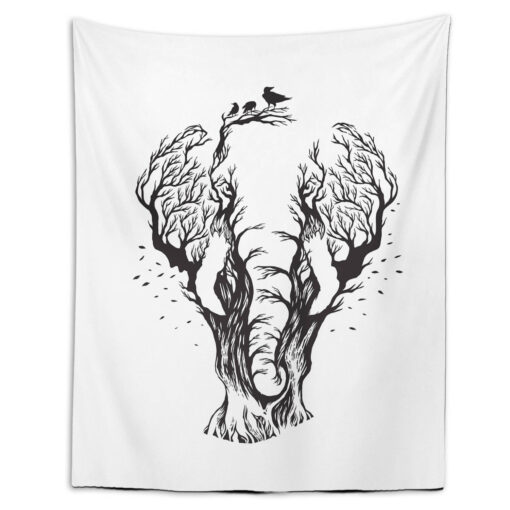 Minimal Elephant Duvar Örtüsü 100x150cm - FP07 - Görsel 2