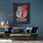 Strike Duvar Örtüsü 100x150cm - FP08