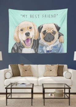 Best Friend Duvar Örtüsü 100x150cm - FP13