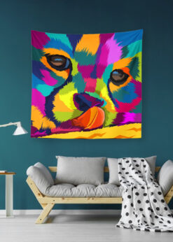 Baby Tiger Duvar Örtüsü 150x150cm -FP210