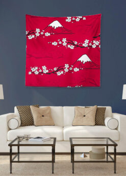 Fuji Dağı Duvar Örtüsü 150x150cm -FP223