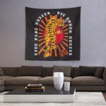 Japanise Tiger Duvar Örtüsü 150x150cm - FP228
