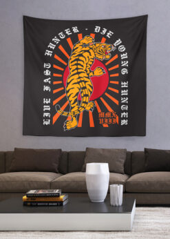 Japanise Tiger Duvar Örtüsü 150x150cm - FP228