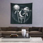 Moon Ball Duvar Örtüsü 150x150cm - FP240