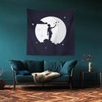 Night Moon Duvar Örtüsü 150x150cm - FP 246