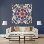 Oriental Duvar Örtüsü 150x150cm - FP 247