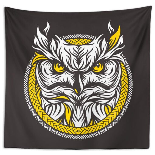 Owl Duvar Örtüsü 150x150cm - FP 248 - Görsel 2