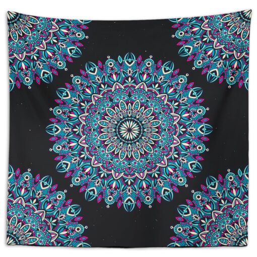 Öz Mandala Duvar Örtüsü 150x150cm - FP 249 - Görsel 2