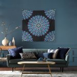 Öz Mandala Duvar Örtüsü 150x150cm - FP 249