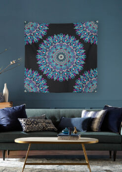Öz Mandala Duvar Örtüsü 150x150cm - FP 249