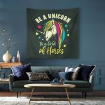 Be A Unicorn Duvar Örtüsü 150x150cm - FP26