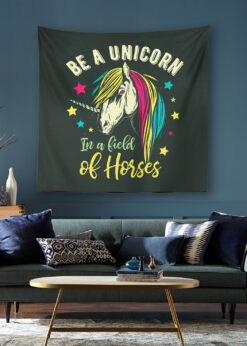 Be A Unicorn Duvar Örtüsü 150x150cm - FP26