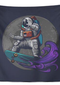 Space Skate Duvar Örtüsü 150x150cm - FP 263