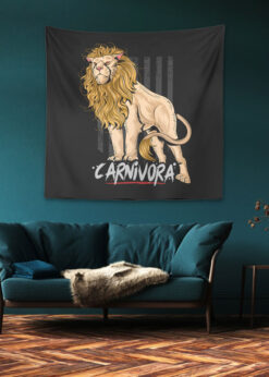 Carnivora Duvar Örtüsü 150x150cm - FP30