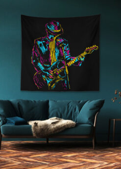 Colorfull Singer Duvar Örtüsü 150x150cm - FP33