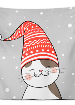 Cute Hat Duvar Örtüsü 150x150cm - FP35