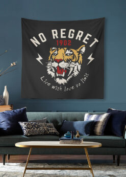 No Regret Duvar Örtüsü 150x150cm -FP52