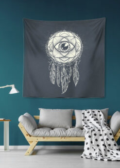 Rüya Yakalayan Duvar Örtüsü 150x150cm -FP56