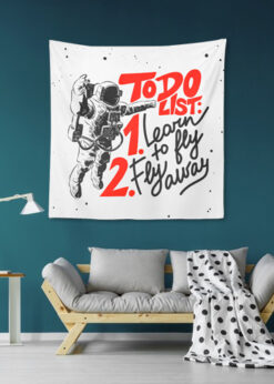 To Do List Duvar Örtüsü 150x150cm -FP66