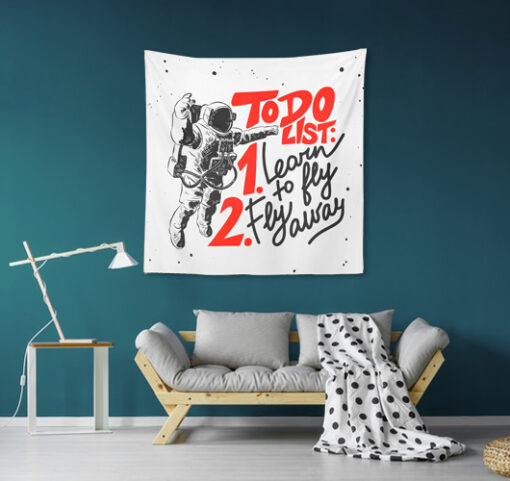 To Do List Duvar Örtüsü 150x150cm -FP66