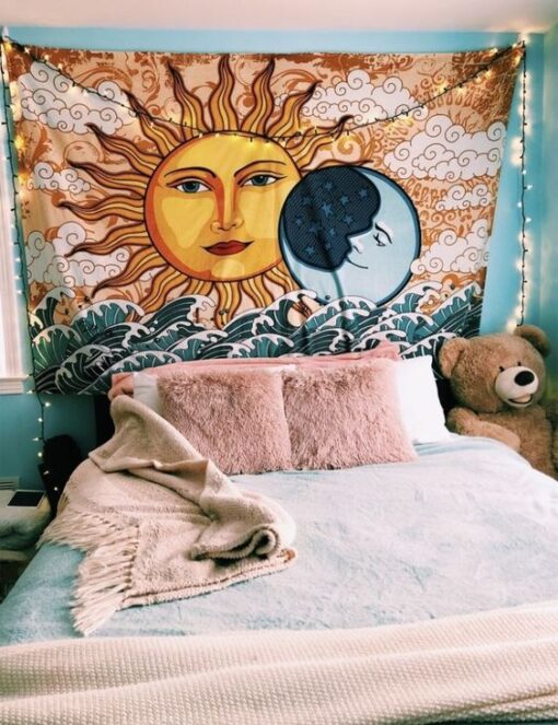 Sun And Moon Duvar Örtüsü (EN-9) - Görsel 2