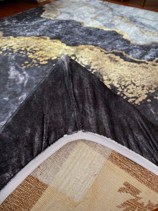 Arden İpek Kadife Halı Örtüsü - 160x233cm - İNDİRİM - Görsel 7