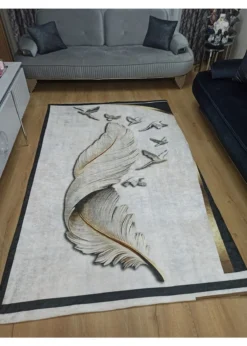Zerafet İpek Kadife Halı Örtüsü