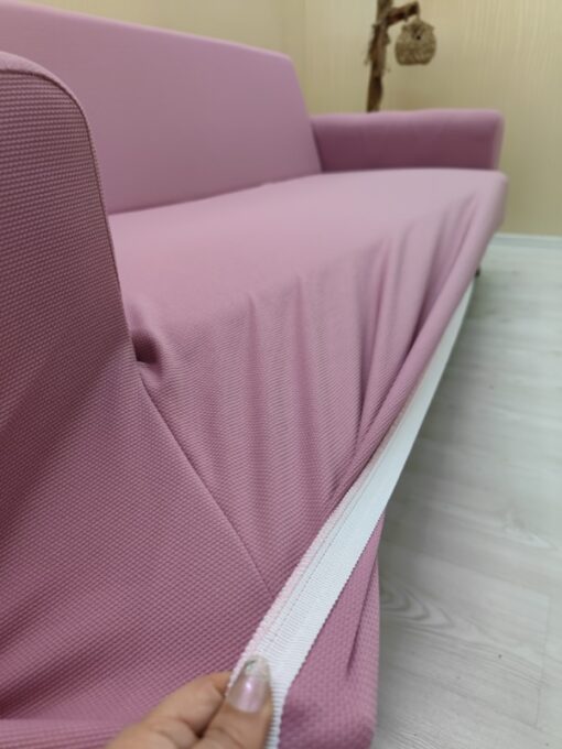 Pudra Mikro Petek Tam Giydirme Lastikli Koltuk Örtüsü Takımı – Kendi Takımını Oluştur! - Görsel 3