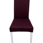 Bordo Mikro Petek Sandalye Kılıfı