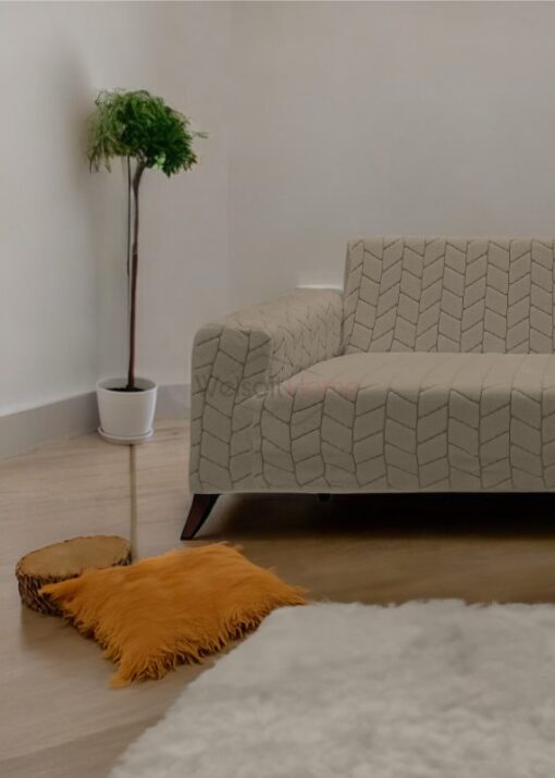 Vizon Baklava Desen Teddy Tam Giydirme Koltuk Örtüsü - Welsoft Koltuk Örtüsü