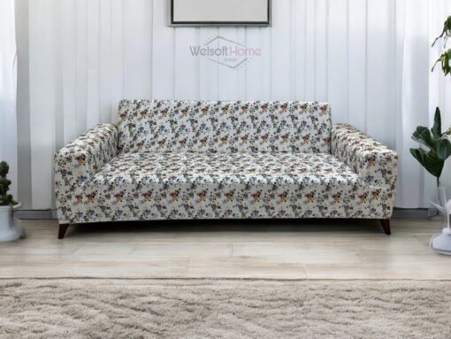 Floral Dijital Kadife Tam Giydirme Lastikli Koltuk Örtüsü Takımı – Kendi Takımını Oluştur! BK-11 - Görsel 2