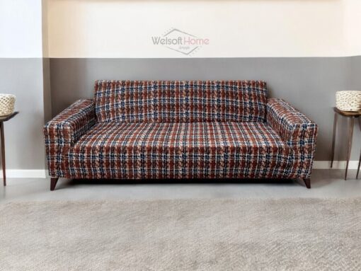 Retro Dijital Kadife Tam Giydirme Lastikli Koltuk Örtüsü Takımı – Kendi Takımını Oluştur! BK-16 - Görsel 2